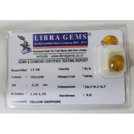 YELLOW SAPPHIRE