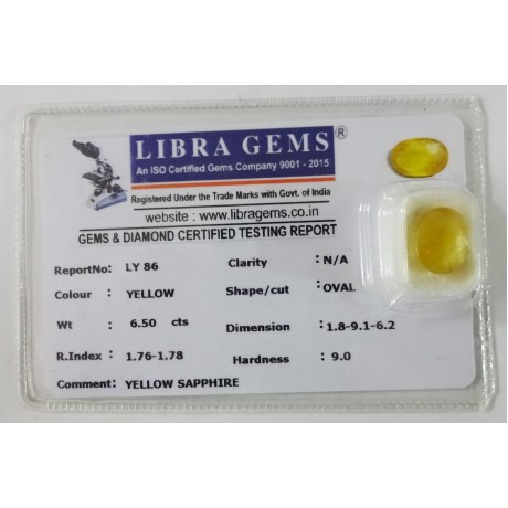 YELLOW SAPPHIRE