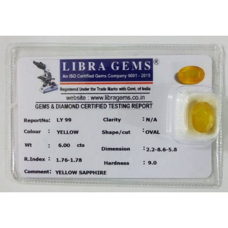 YELLOW SAPPHIRE