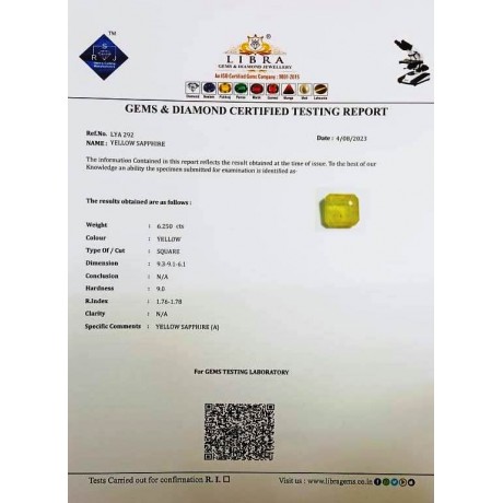 YELLOW SAPPHIRE