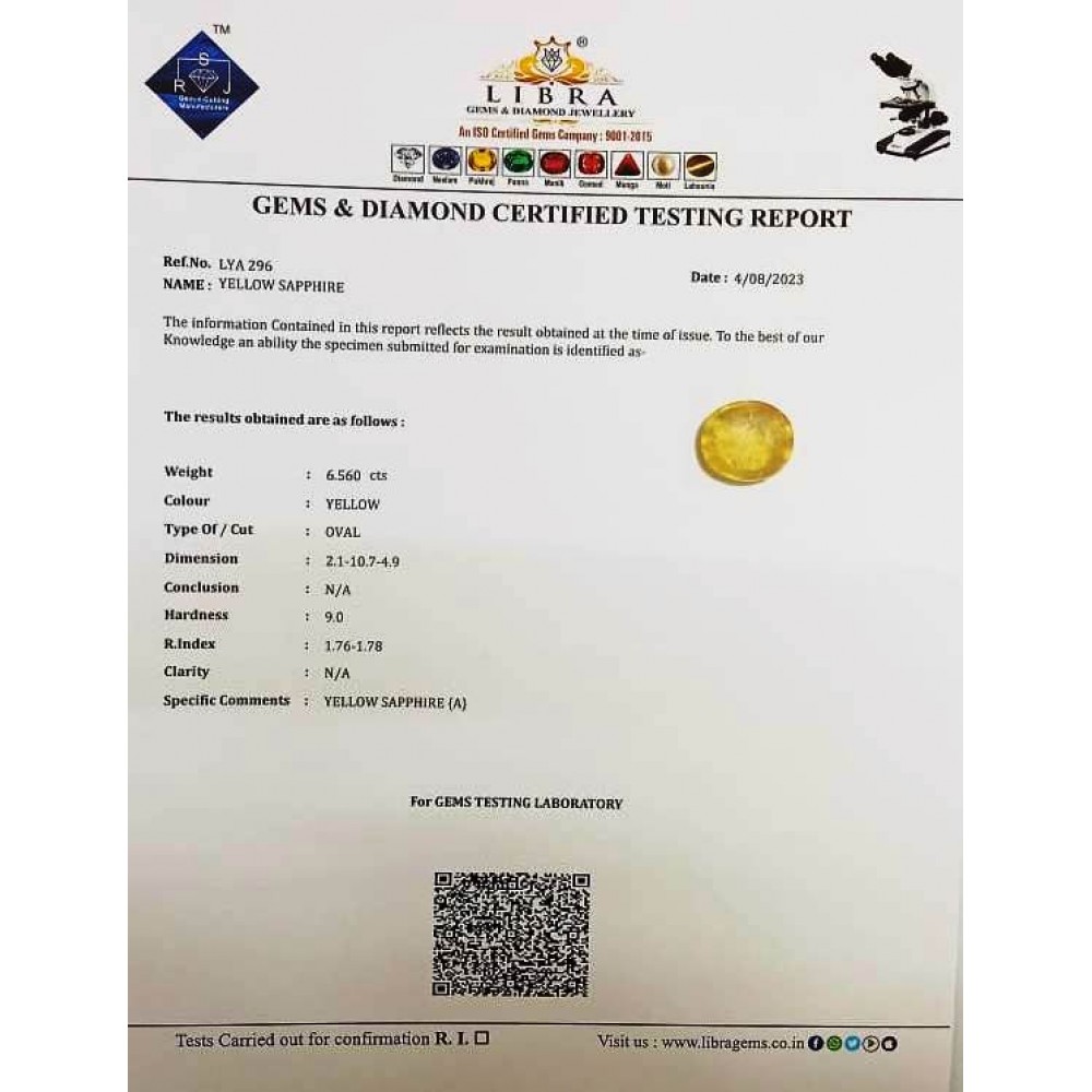 YELLOW SAPPHIRE