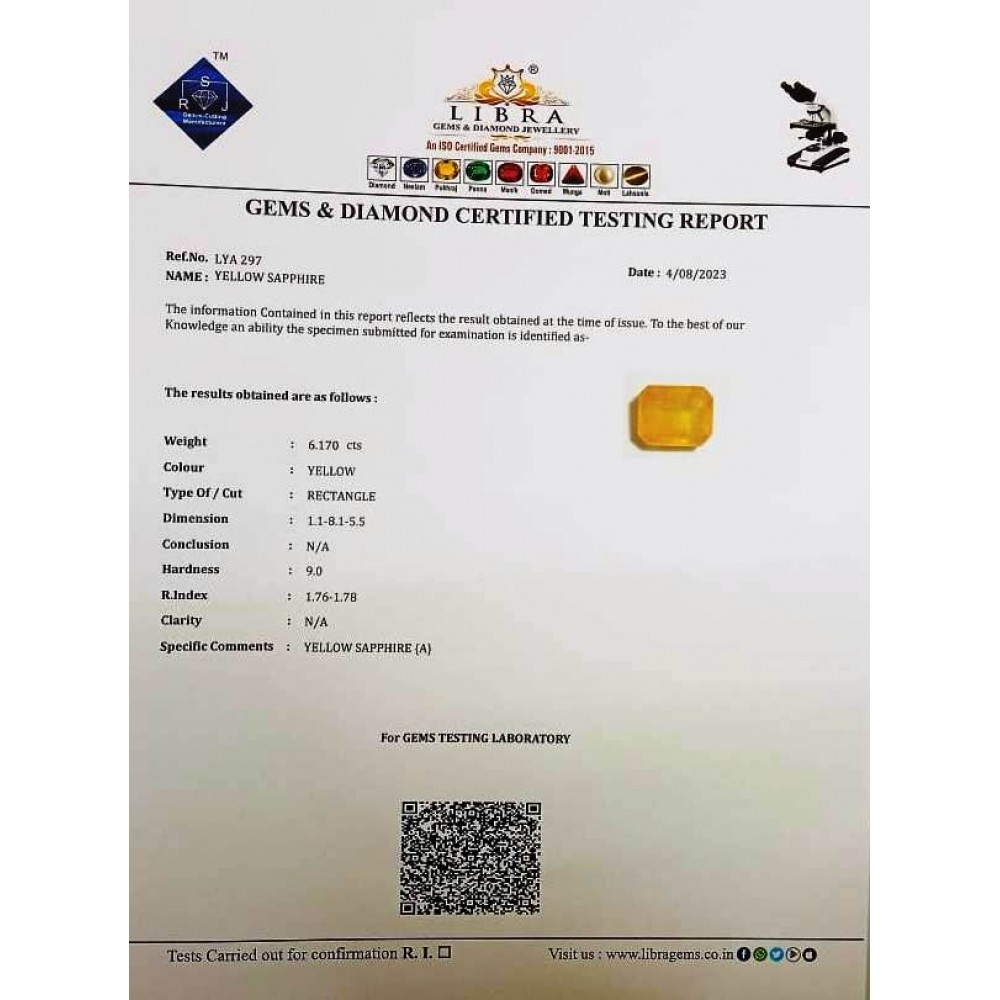 YELLOW SAPPHIRE