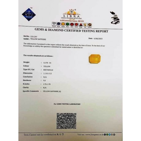 YELLOW SAPPHIRE