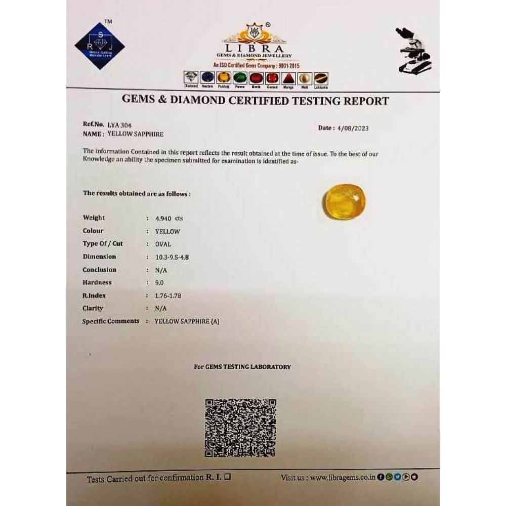 YELLOW SAPPHIRE