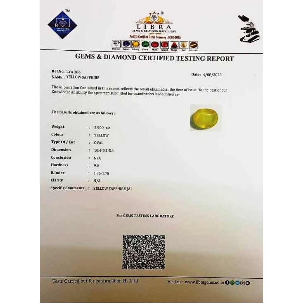 YELLOW SAPPHIRE