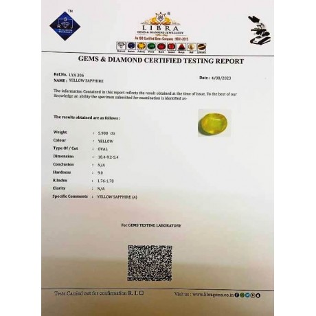 YELLOW SAPPHIRE