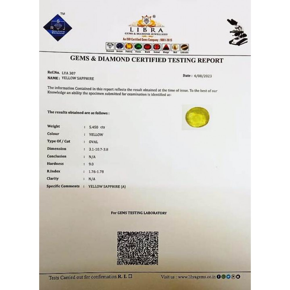 YELLOW SAPPHIRE