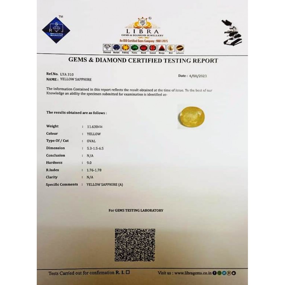YELLOW SAPPHIRE