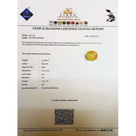 YELLOW SAPPHIRE