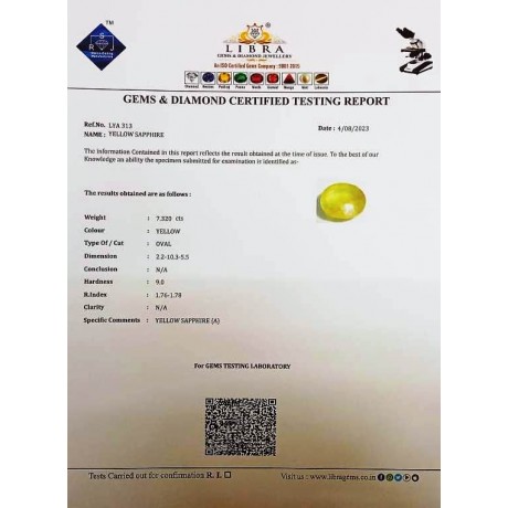 YELLOW SAPPHIRE