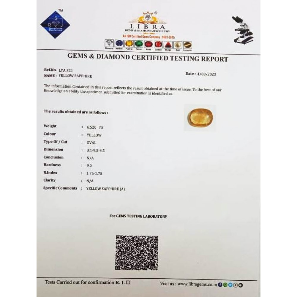 YELLOW SAPPHIRE