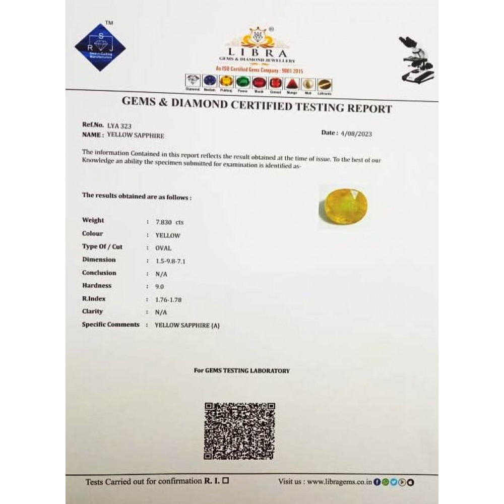 YELLOW SAPPHIRE
