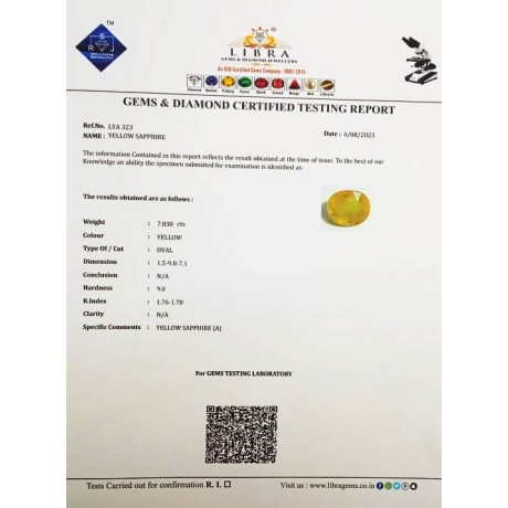 YELLOW SAPPHIRE