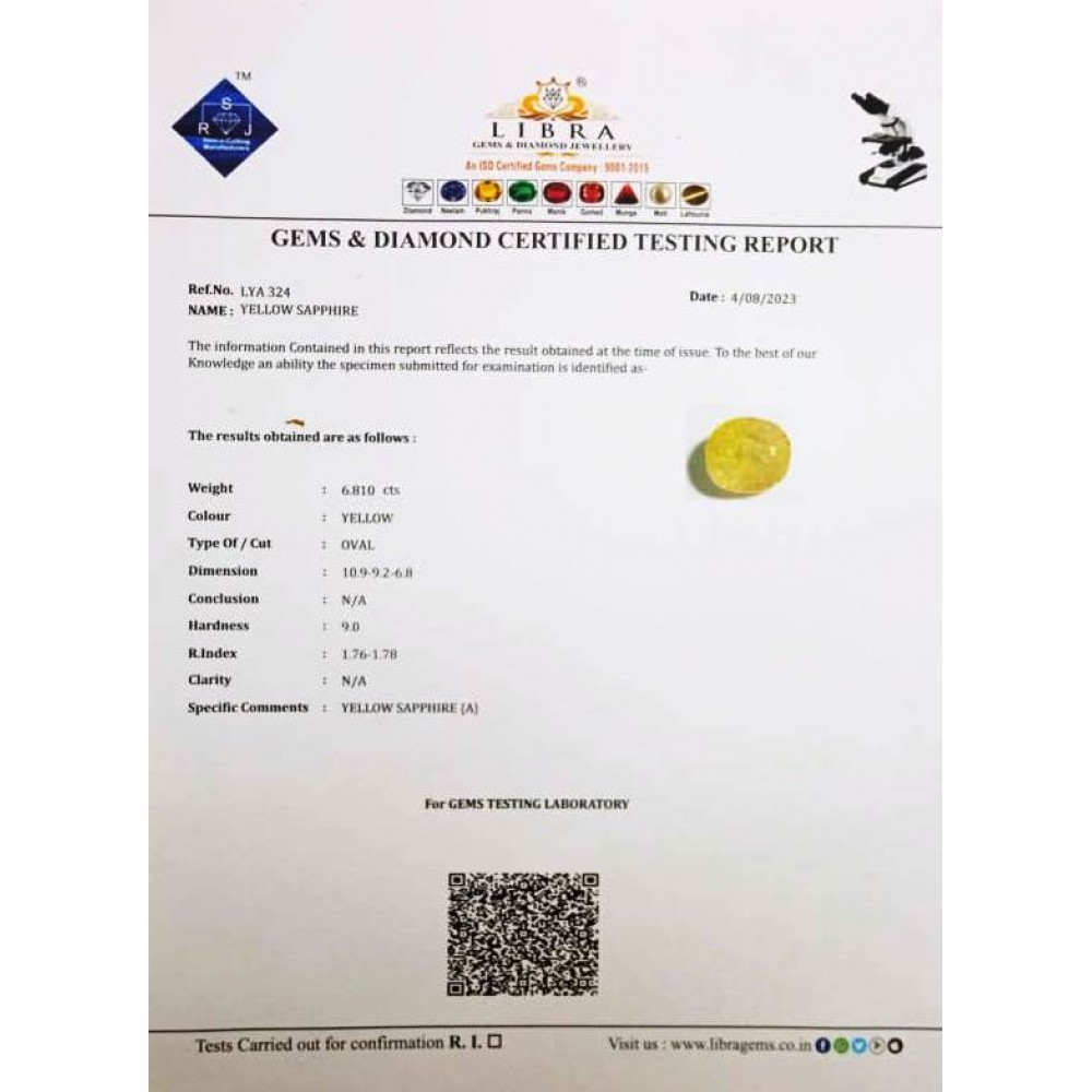 YELLOW SAPPHIRE