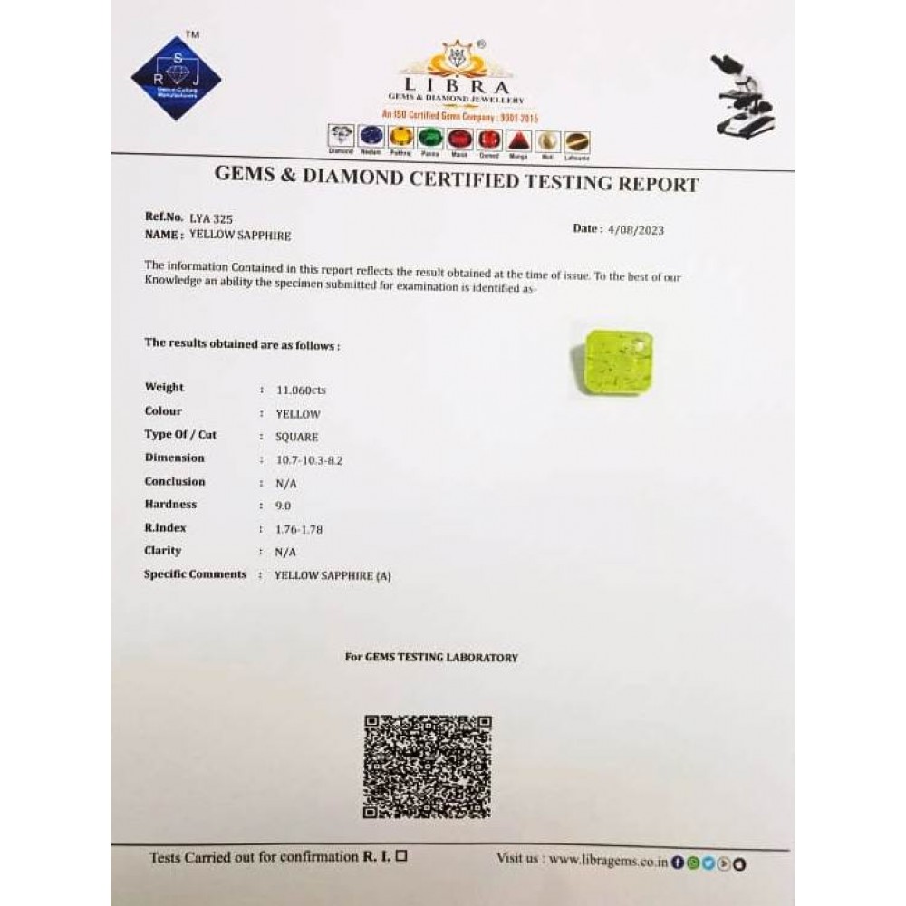 YELLOW SAPPHIRE