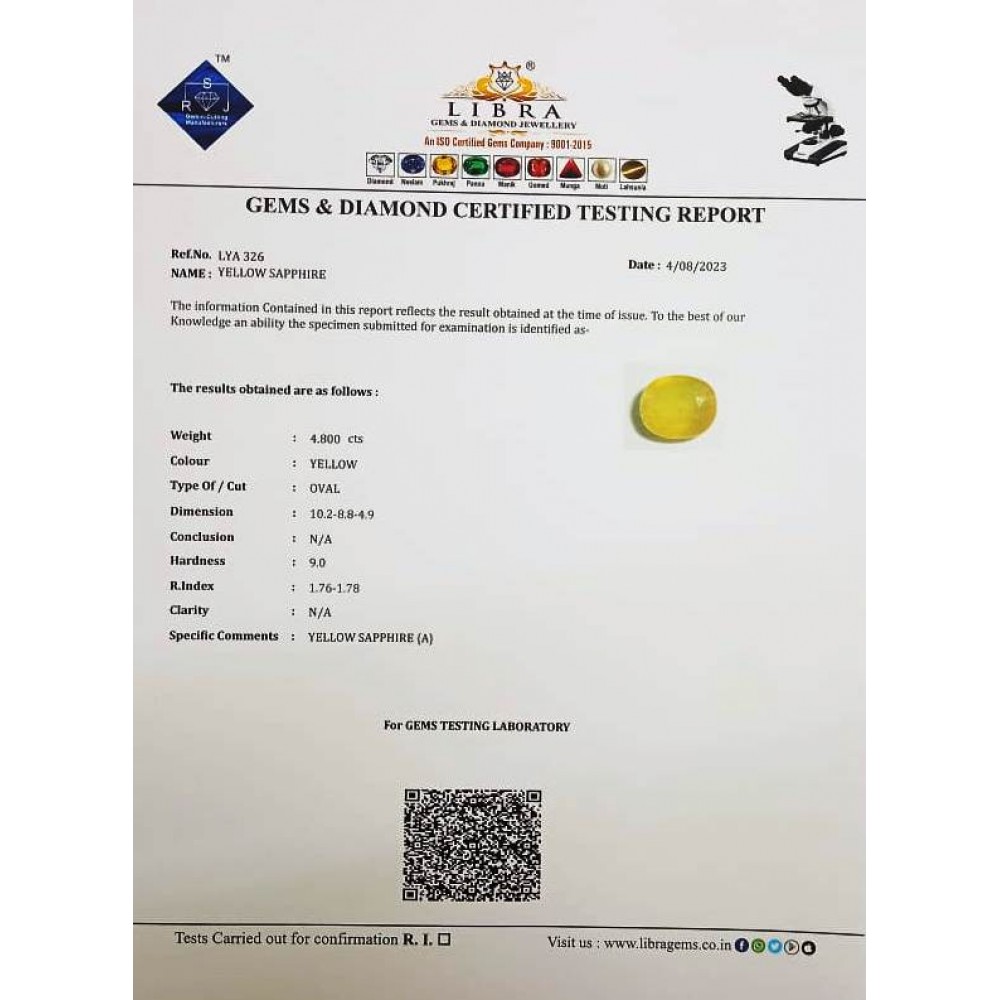 YELLOW SAPPHIRE