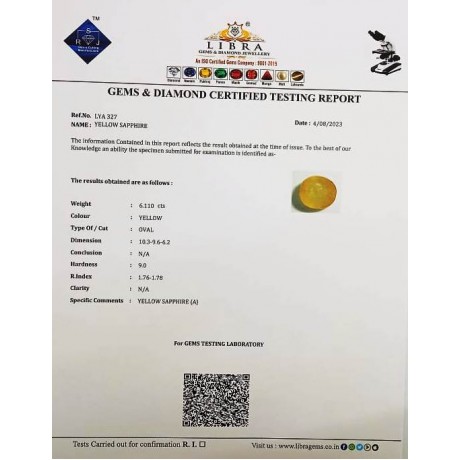 YELLOW SAPPHIRE