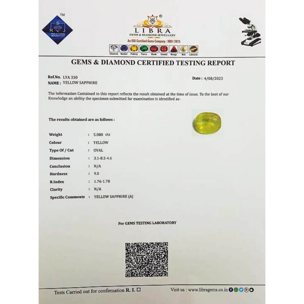 YELLOW SAPPHIRE