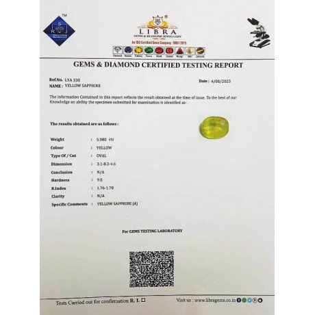 YELLOW SAPPHIRE