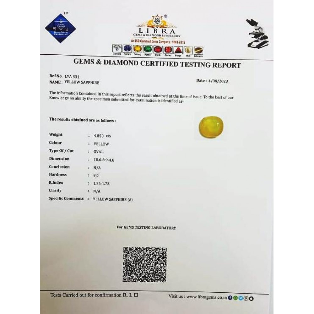 YELLOW SAPPHIRE