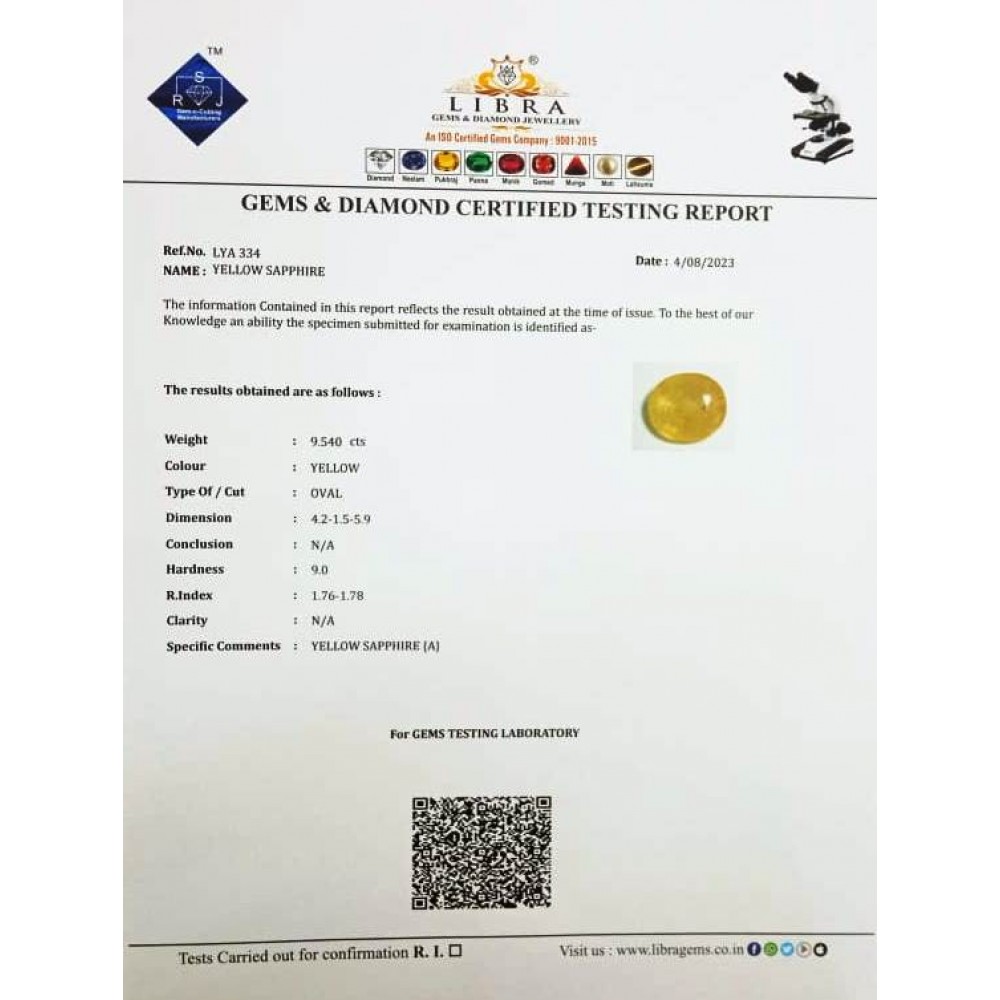 YELLOW SAPPHIRE