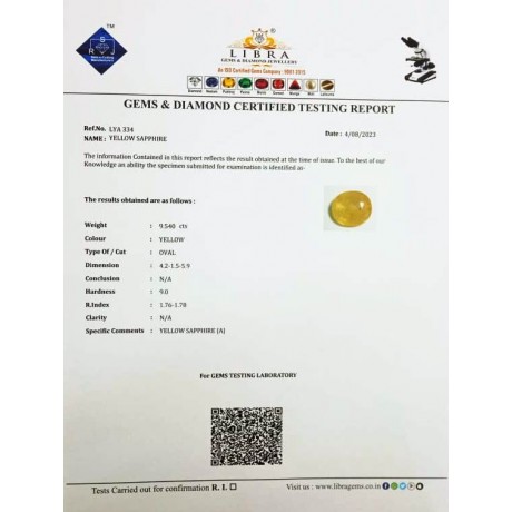 YELLOW SAPPHIRE