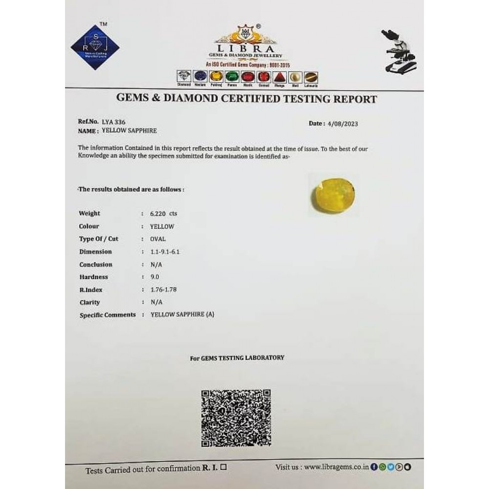 YELLOW SAPPHIRE