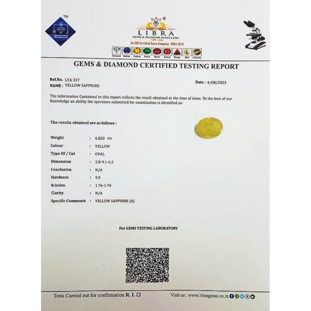 YELLOW SAPPHIRE