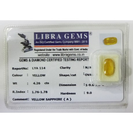 YELLOW SAPPHIRE