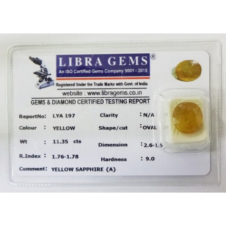 YELLOW SAPPHIRE