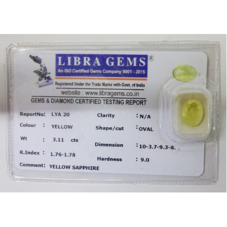 YELLOW SAPPHIRE