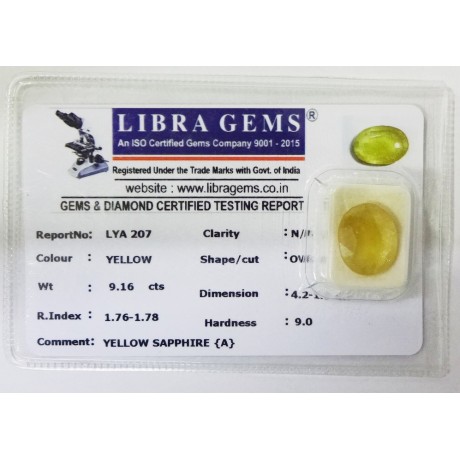 YELLOW SAPPHIRE