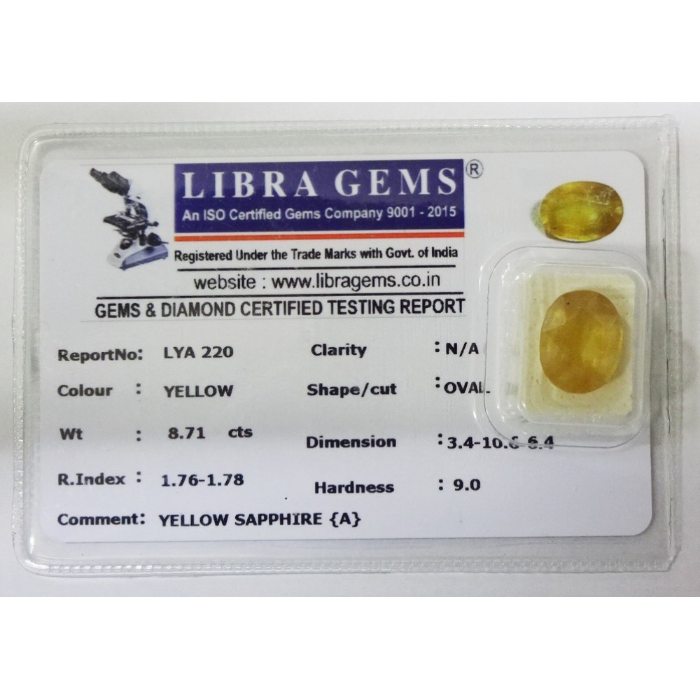 YELLOW SAPPHIRE