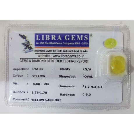 YELLOW SAPPHIRE