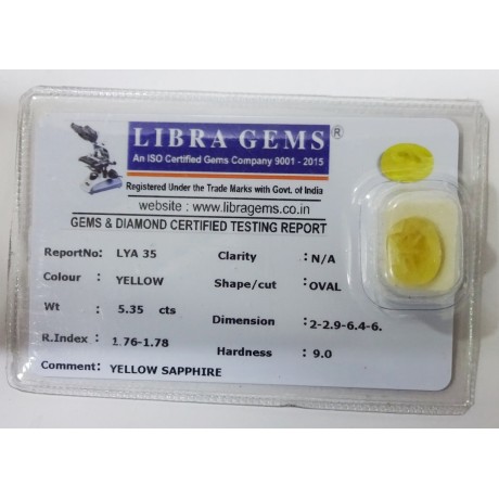 YELLOW SAPPHIRE
