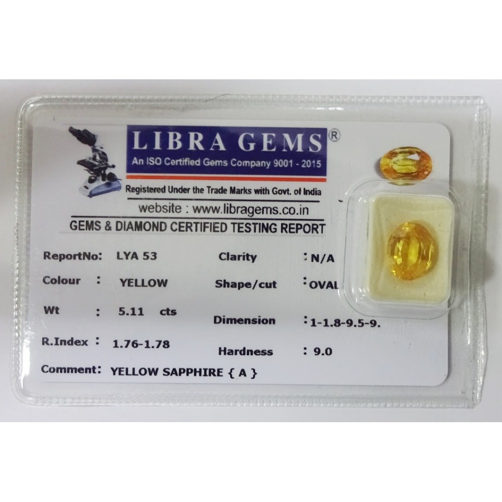 YELLOW SAPPHIRE