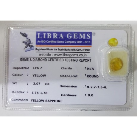 YELLOW SAPPHIRE