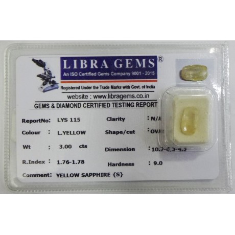 YELLOW SAPPHIRE