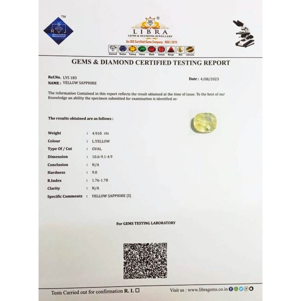 YELLOW SAPPHIRE