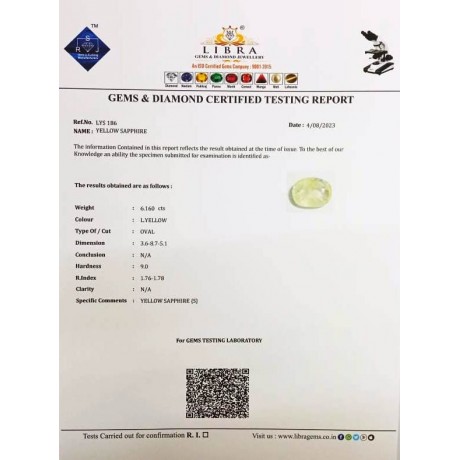 YELLOW SAPPHIRE