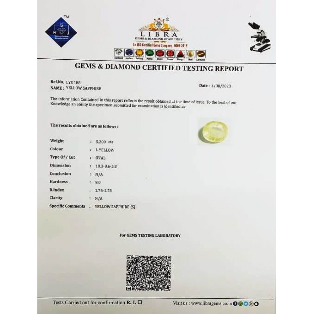 YELLOW SAPPHIRE