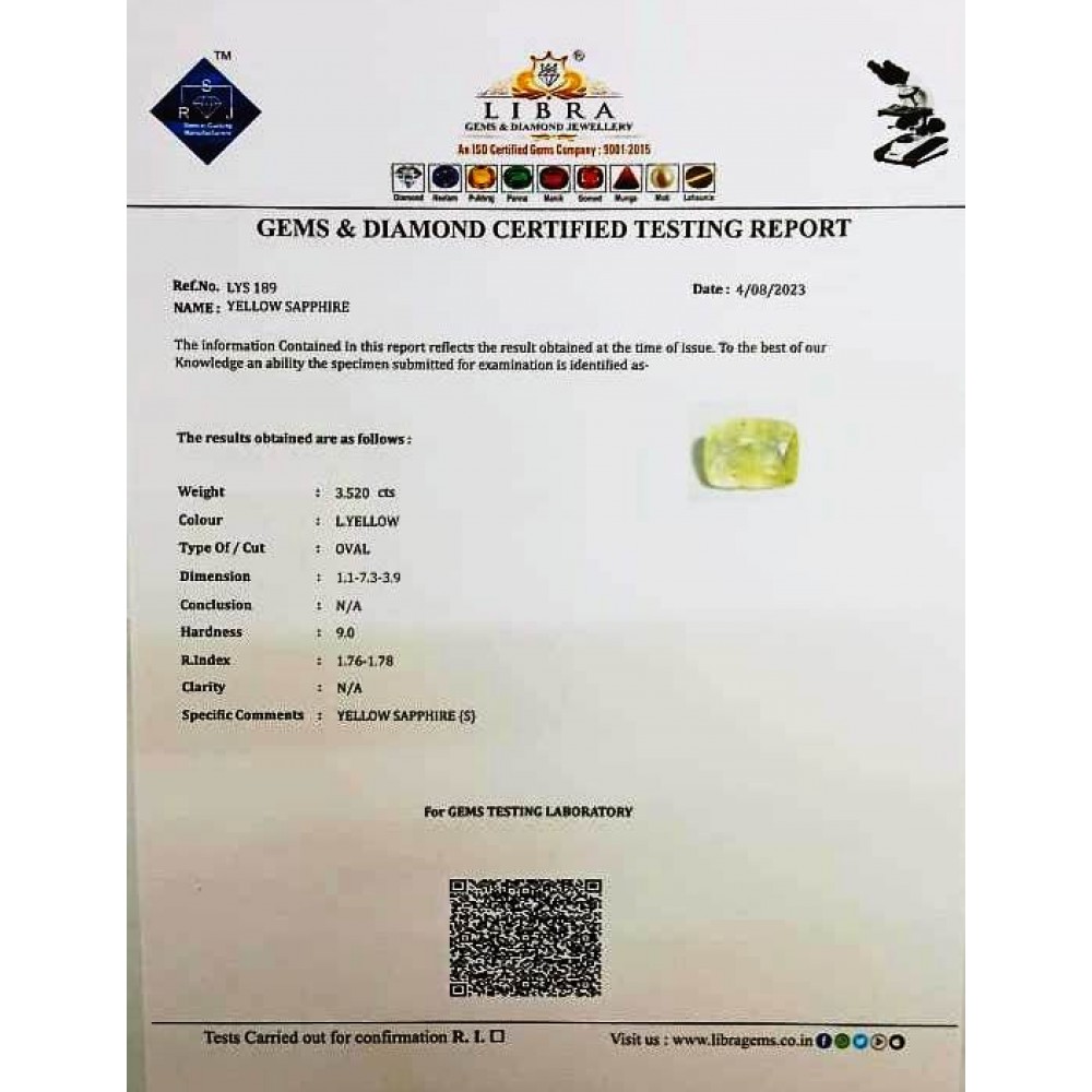 YELLOW SAPPHIRE