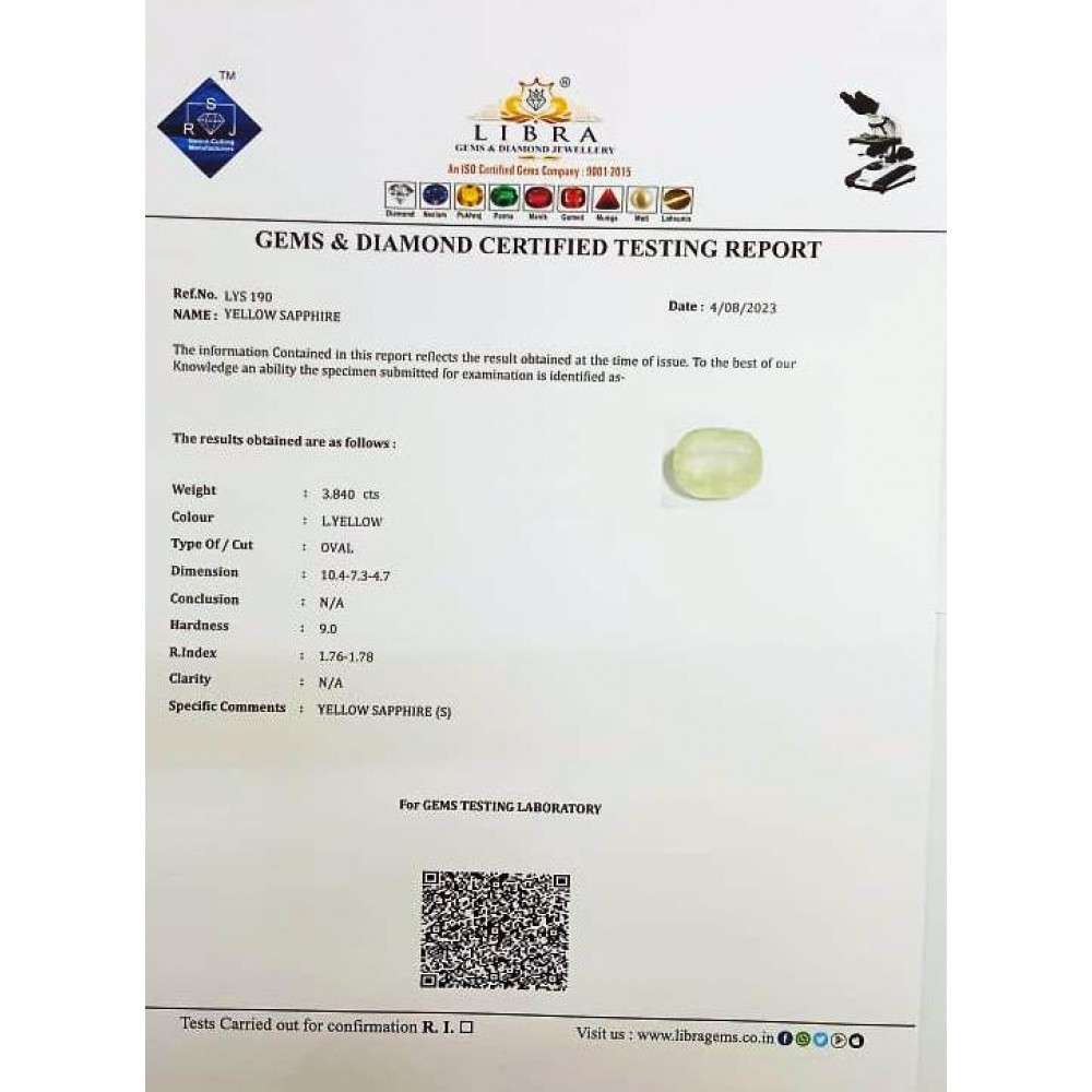 YELLOW SAPPHIRE