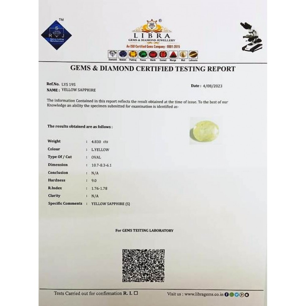 YELLOW SAPPHIRE