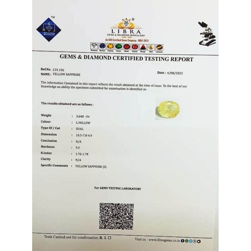 YELLOW SAPPHIRE