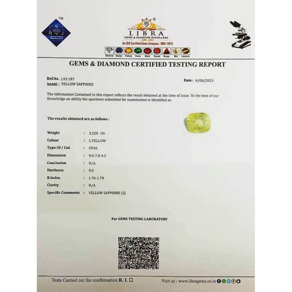YELLOW SAPPHIRE