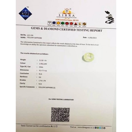 YELLOW SAPPHIRE