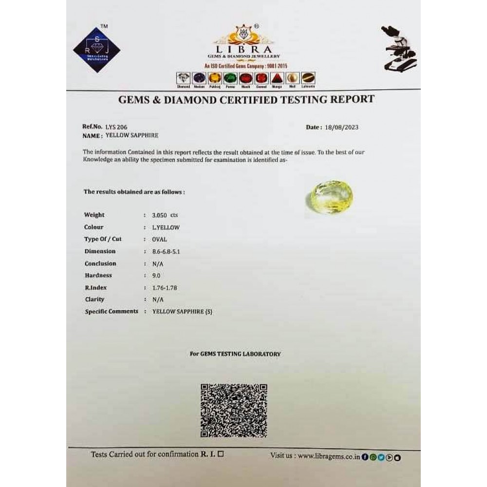 YELLOW SAPPHIRE