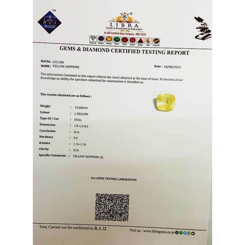YELLOW SAPPHIRE