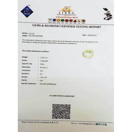 YELLOW SAPPHIRE